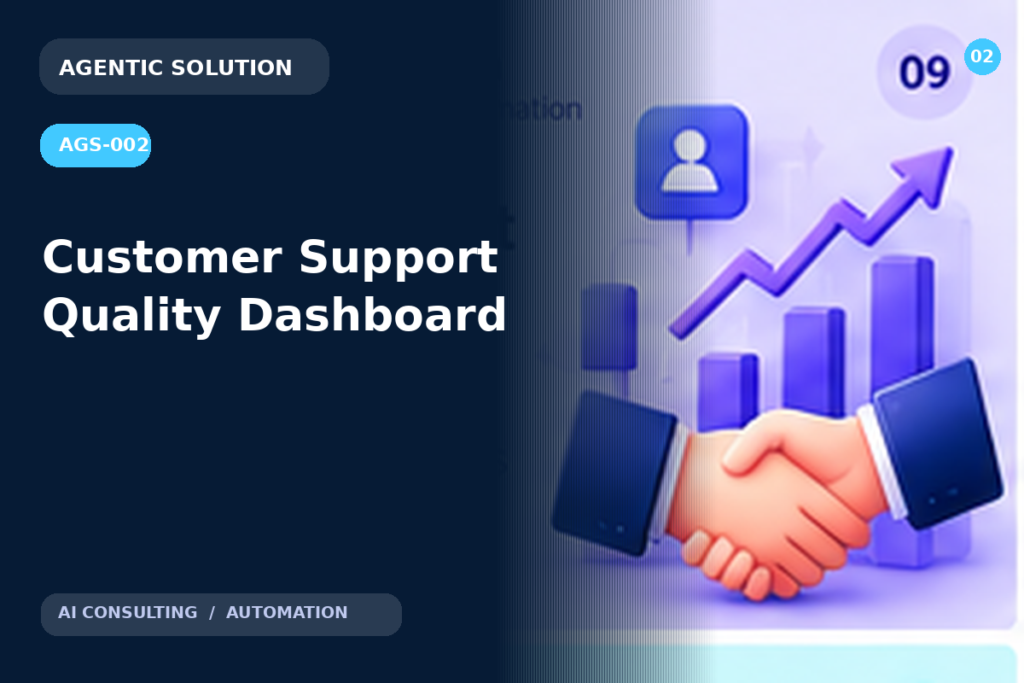 Customer Support Quality Dashboard