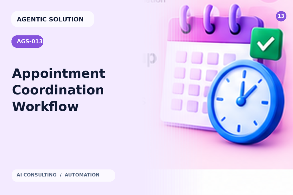 Appointment Coordination Workflow